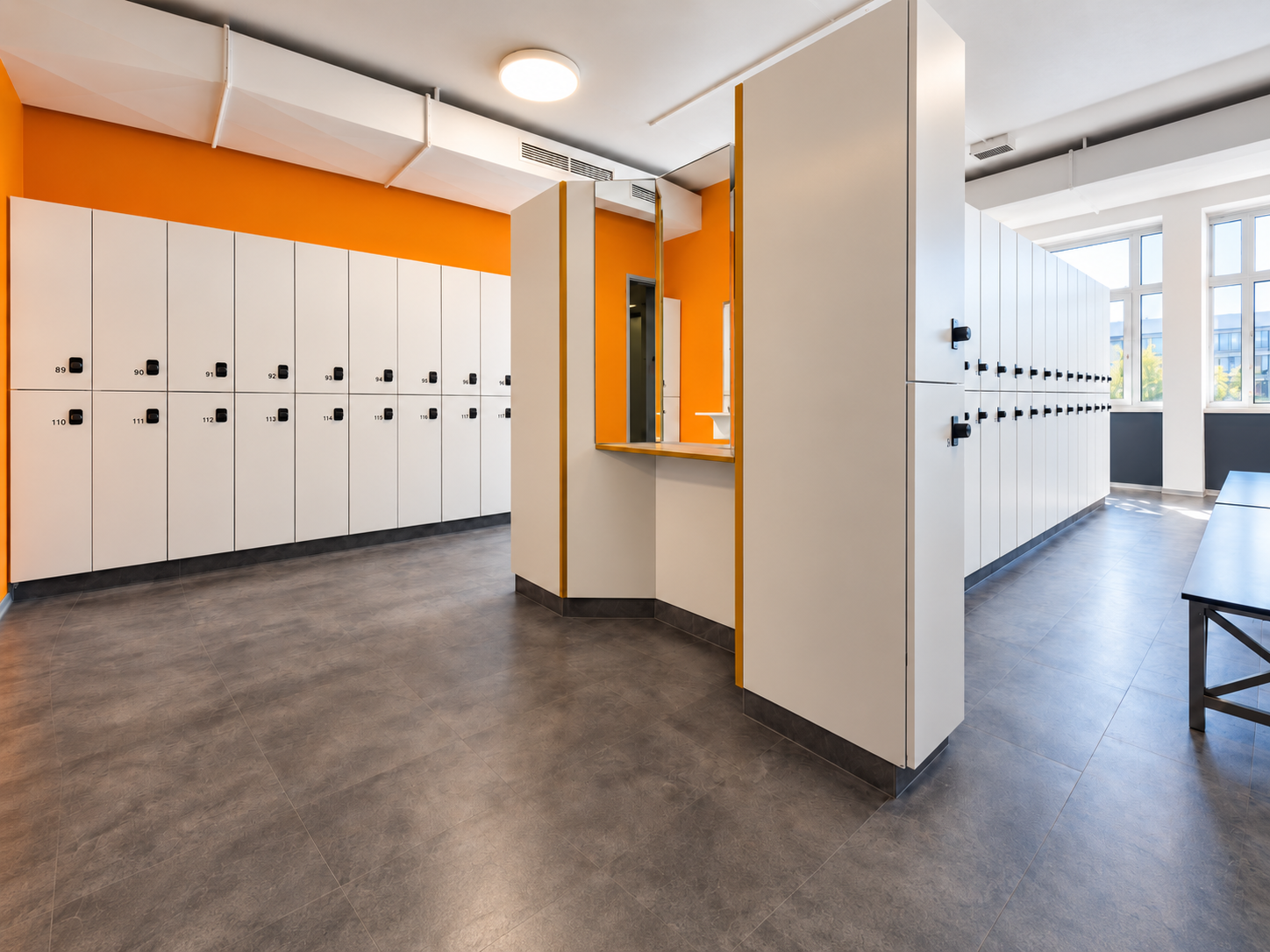 MYGYM Salzburg Nord – Umkleide