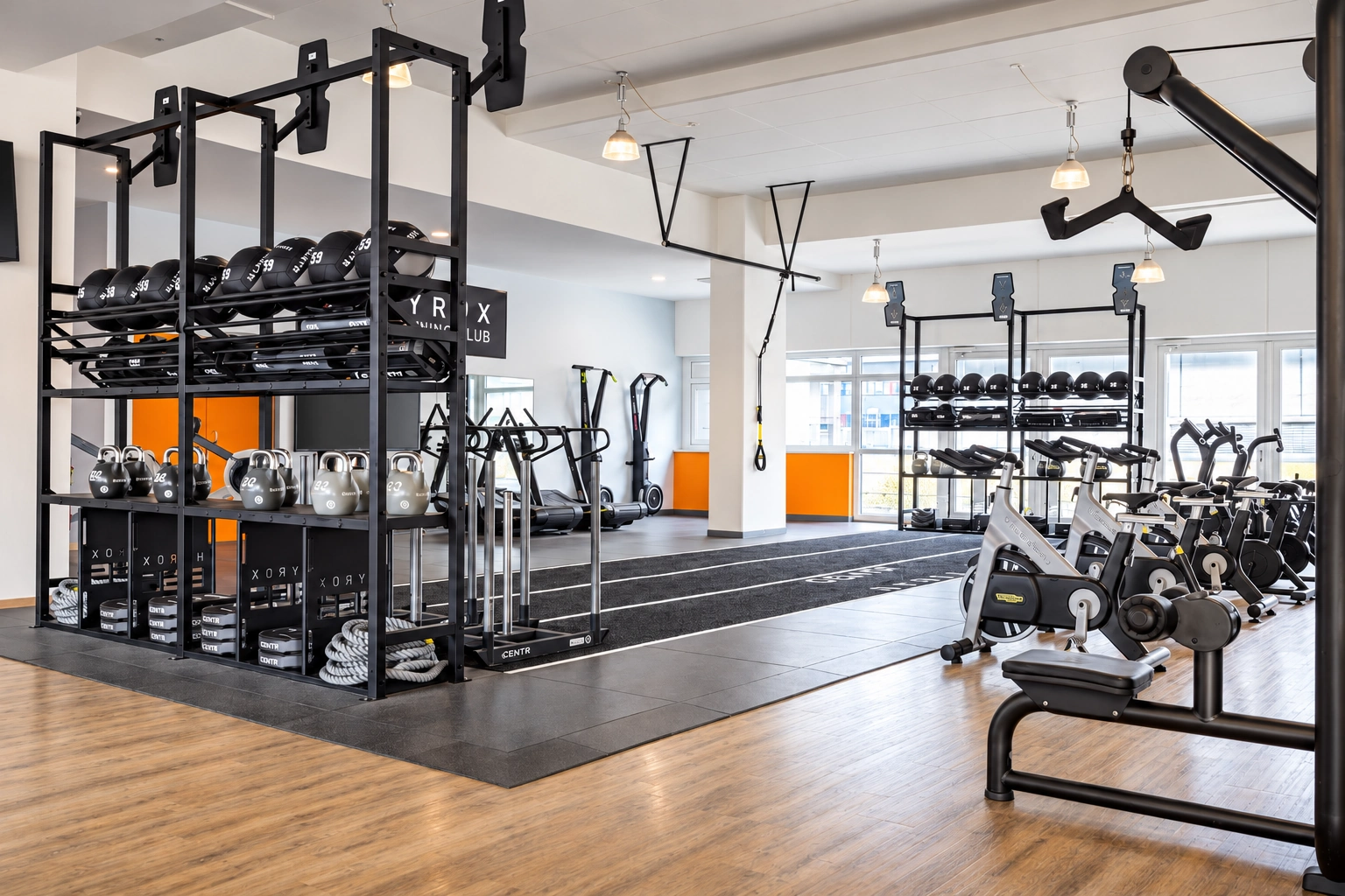 HYROX-Bereich im MYGYM Wals