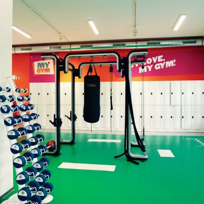 Fitnesstraining im MYGYM Fitnessstudio