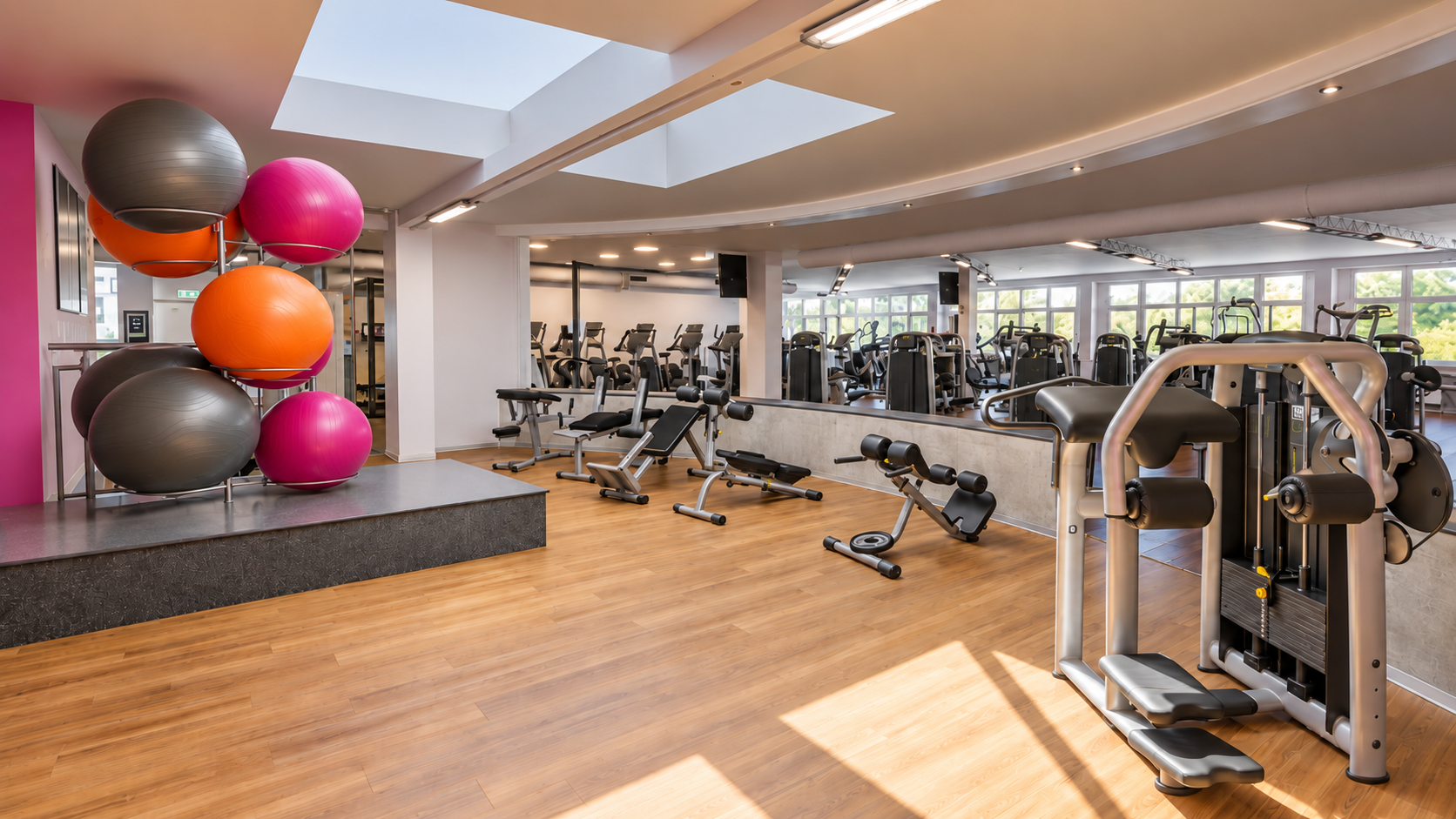 MYGYM Salzburg Nord – Freihantelbereich