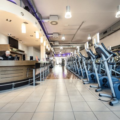 Empfang im MYGYM Fitnessstudio in Obertrum