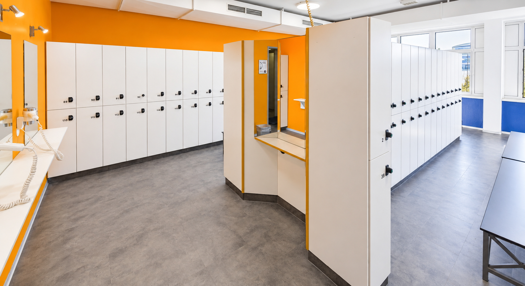MYGYM Salzburg Nord – Umkleide