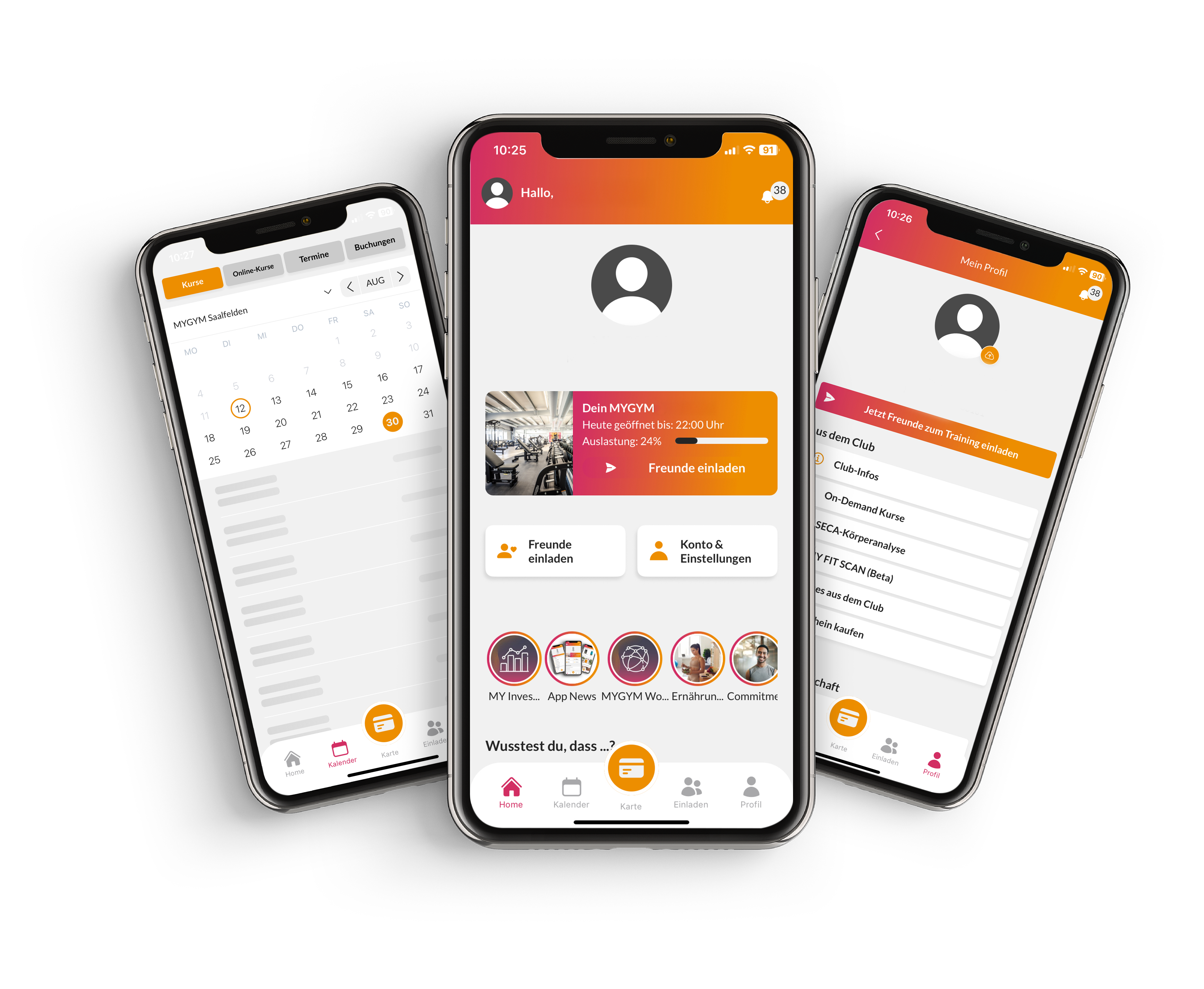 MYGYM App