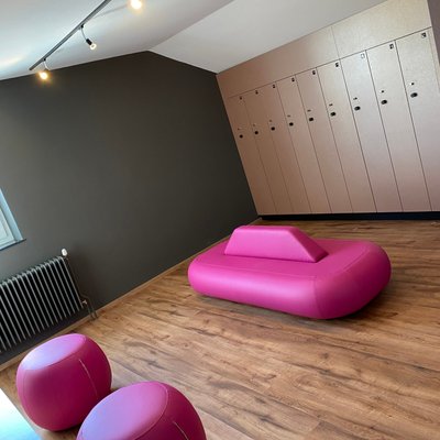 Umkleiden im MYGYM Fitnessstudio