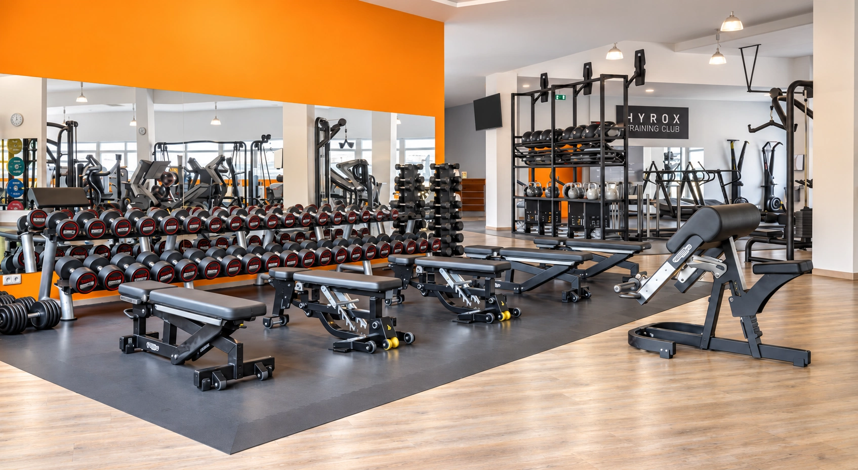MYGYM Wals – Kurzhantelbereich