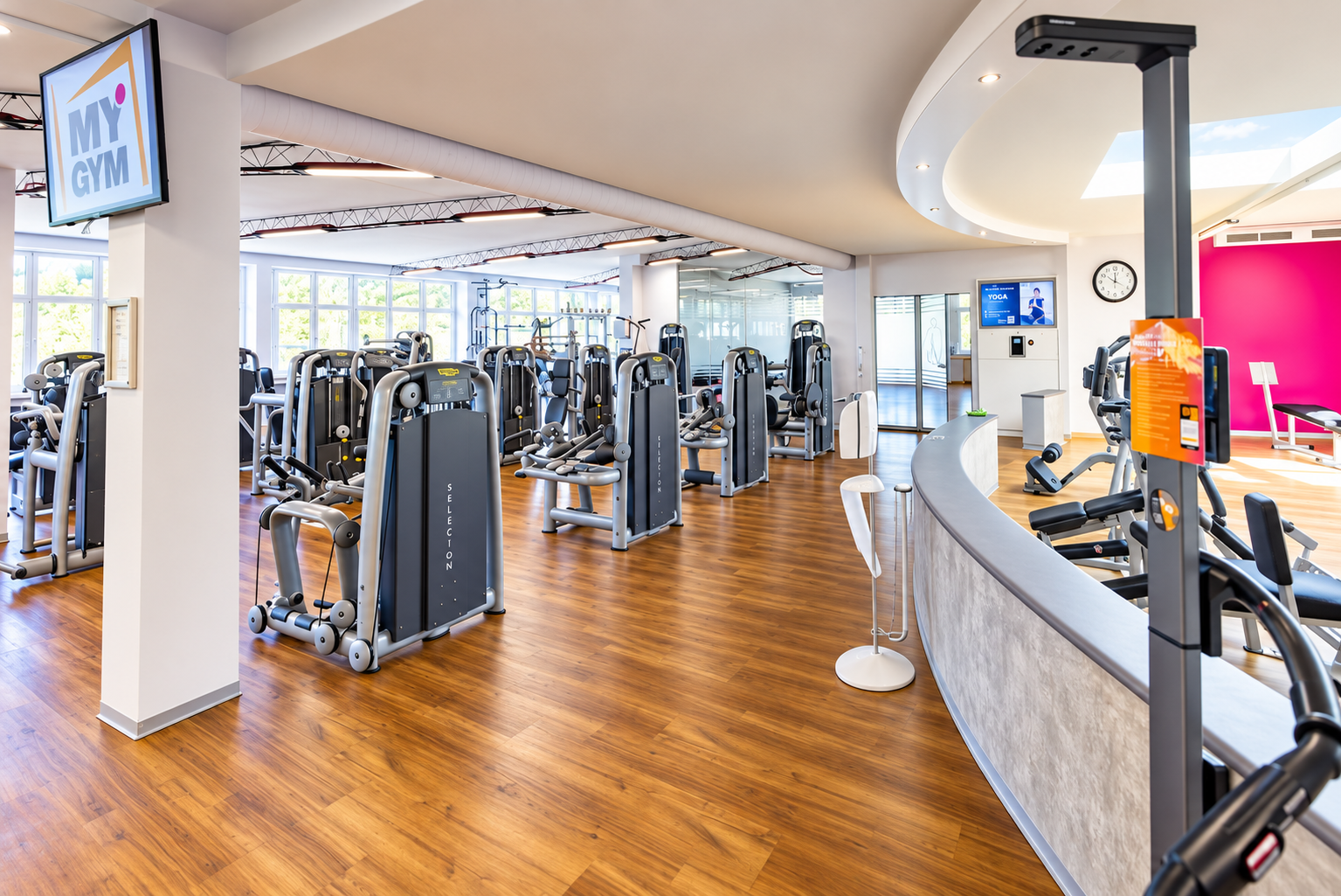 Trainingsfläche im MYGYM Salzburg Nord