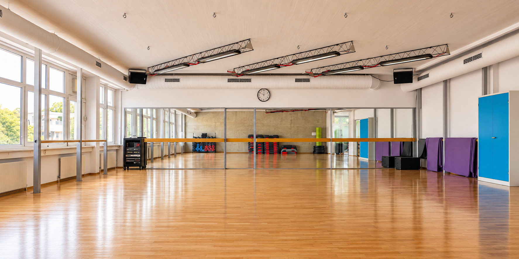 Kursraum im MYGYM Salzburg Nord