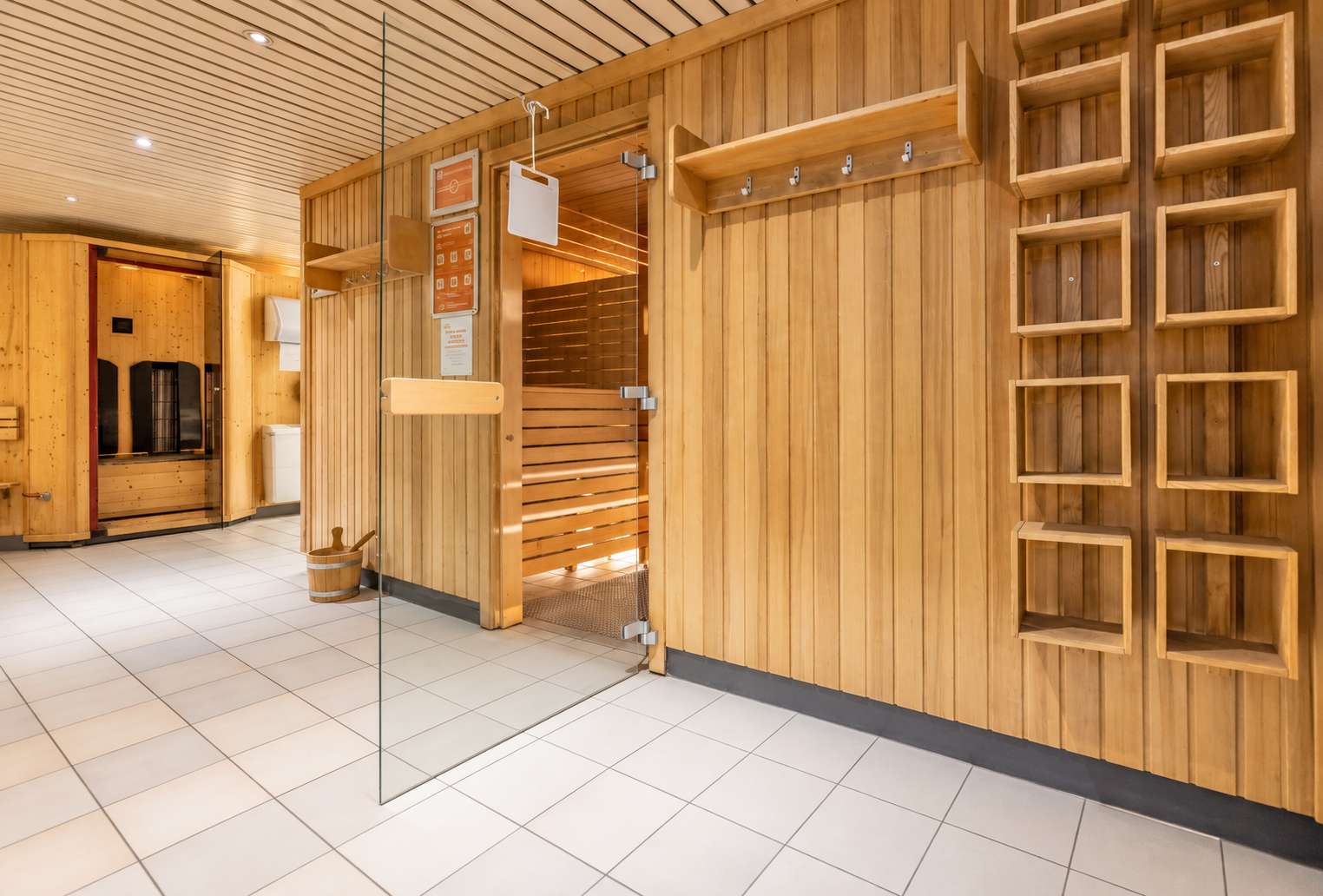 Wellness- und Saunabereich im MYGYM Salzburg Nord